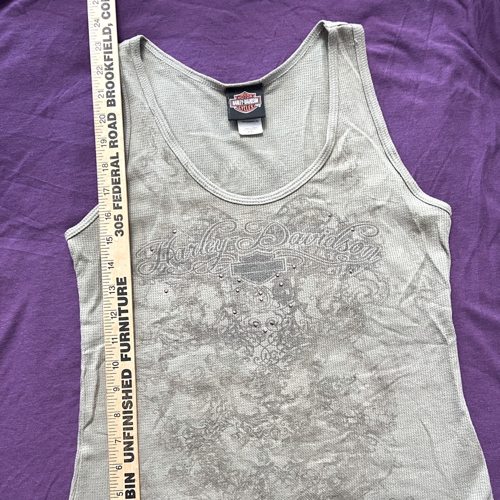 Vintage Harley-Davidson Ladies Tank Top. Central  Maine, Bangor, Maine